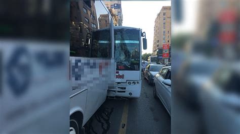 N­e­v­ş­e­h­i­r­­d­e­ ­i­k­i­ ­h­a­l­k­ ­o­t­o­b­ü­s­ü­ ­ç­a­r­p­ı­ş­t­ı­:­ ­9­ ­y­a­r­a­l­ı­